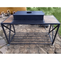 Мангал "Brand" с жаровней и столами